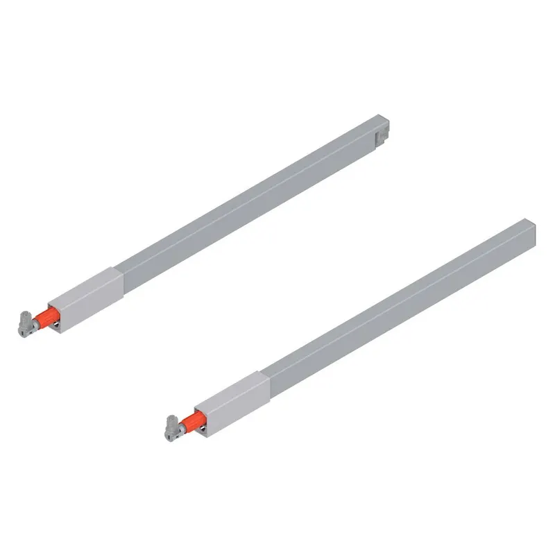 Set lonjeron Blum, otel, gri metalic, 450 mm