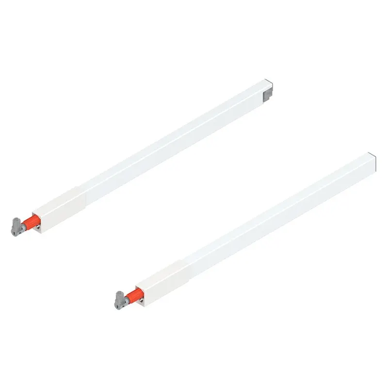 Set lonjeroane Inserta Blum antaro, otel, alb, 450 mm
