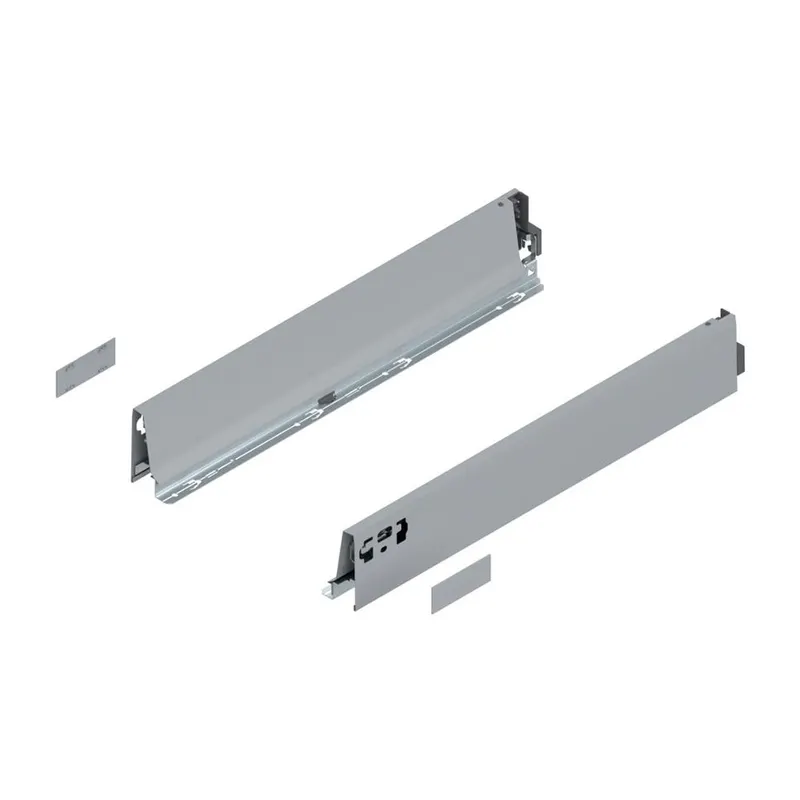 Set laterale sertar Blum Tandembox antaro, otel, gri metalic, M83 mm, 500 mm