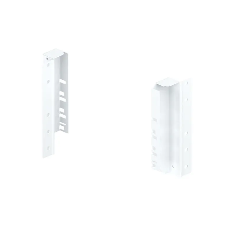 Suport spate stanga/dreapta pentru Tandembox antaro Blum, otel, alb, 224 mm