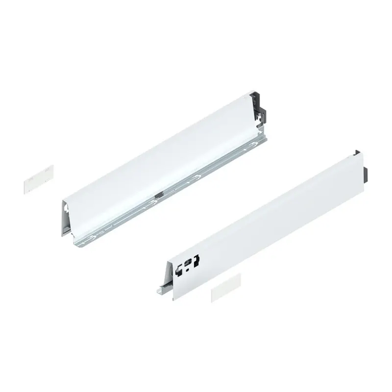 Set sertar Blum, otel, alb, 500 mm