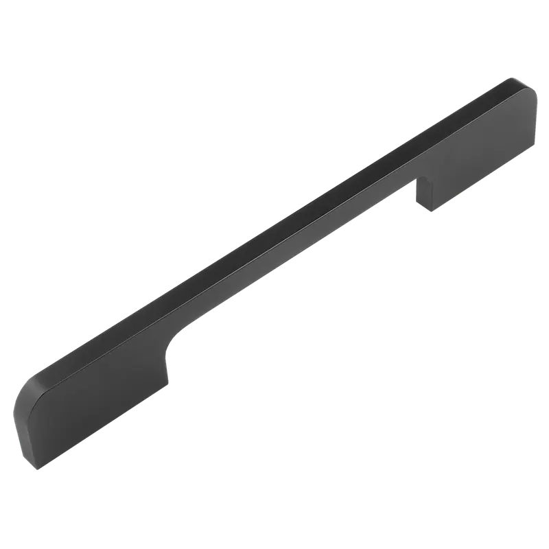 Maner Teko MK21, aluminiu, negru, distanta intre gauri 128 mm