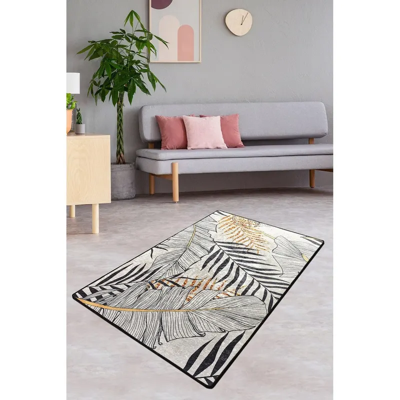 Covor Herbal, Lavabil, Antiderepant, Multicolor (diverse dimensiuni) - 160 x 230 / Multicolor