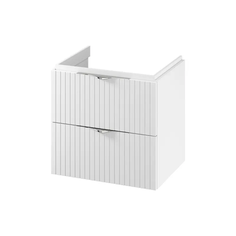 Mobilier baie Cersanit Tirso, suspendat, MDF, alb, 60 x 45 x 55 cm