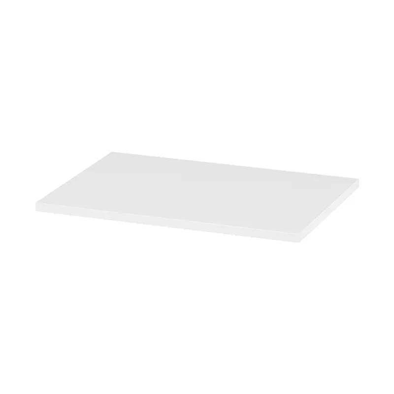 Blat baza baie Cersanit Tirso, alb mat, 60 x 45 x 1.8 cm
