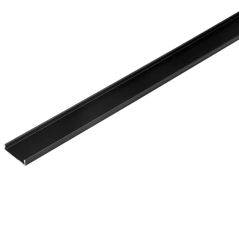 Element de mascare Rama, aluminiu, negru lucios, 4 m