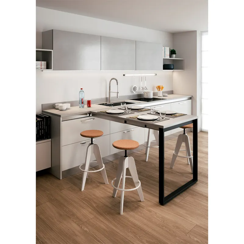 Sistem masa glisabil Dinamico, cu profil Gola, 1350 x 800 mm