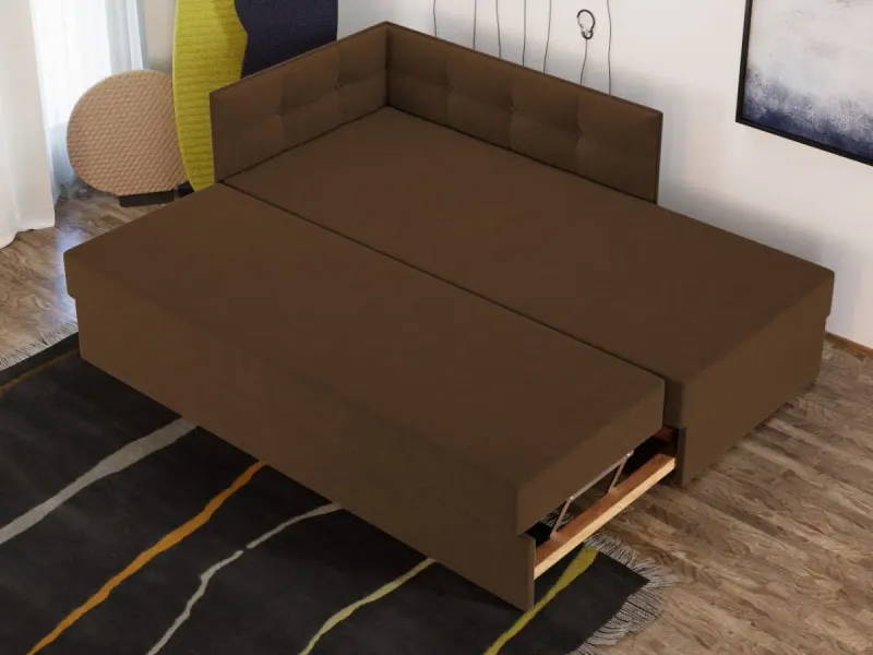 Divan / Pat tapitat Maro Story Extensibil