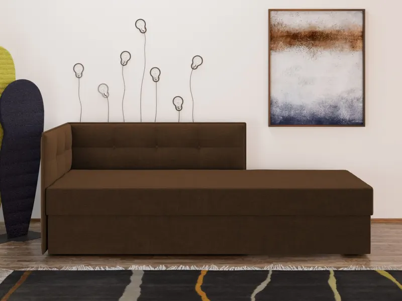 Divan / Pat tapitat Maro Story Extensibil — imaginea 3