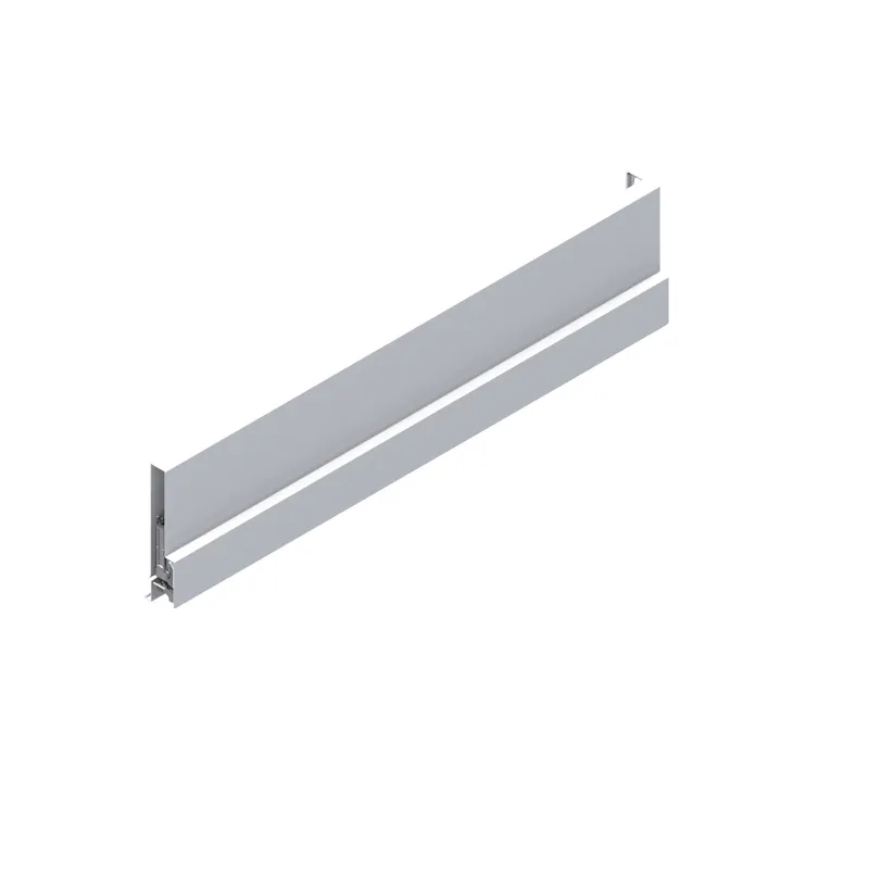 Laterala dreapta Nova Pro Scala Ice, otel, alb, 122 x 400 mm