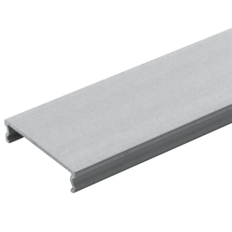 Element mascare profil rulare, aluminiu, finisaj mat, 3 m