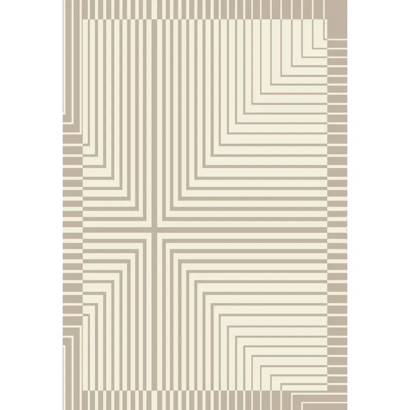 Covor modern Soho 5904, polipropilena, model dungi, bej, 80 x 150 cm