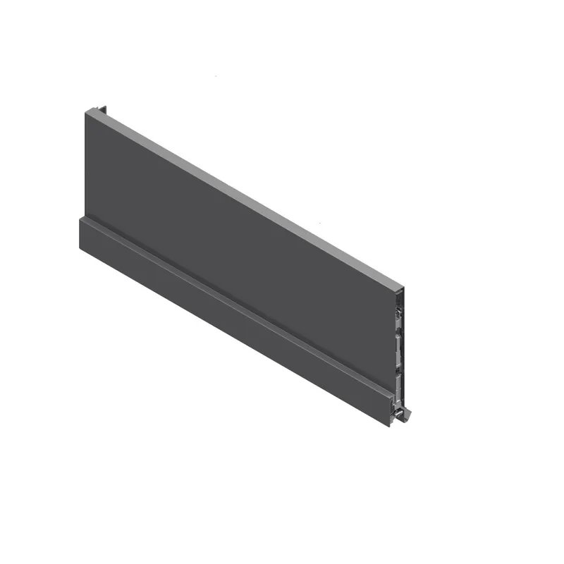 Laterala stanga Nova Pro Scala Stone, otel, antracit, 186 x 450 mm