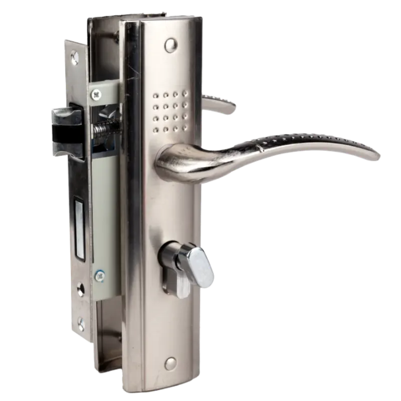 Broasca cu cilindru si silduri EvoTools, pentru exterior, argintiu, 201 mm