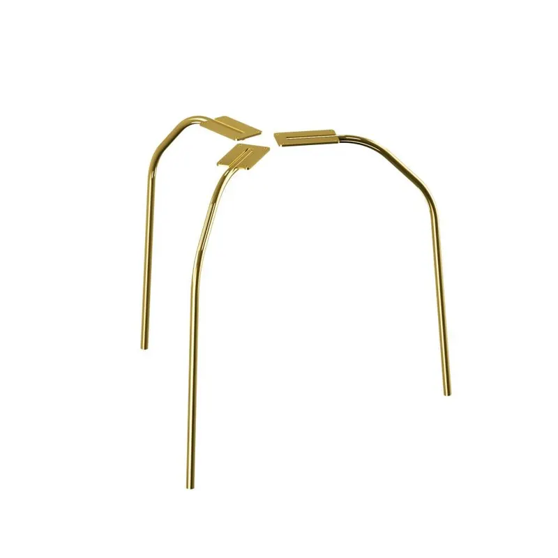 Cadru masa cu 3 picioare, otel, auriu, 440 mm