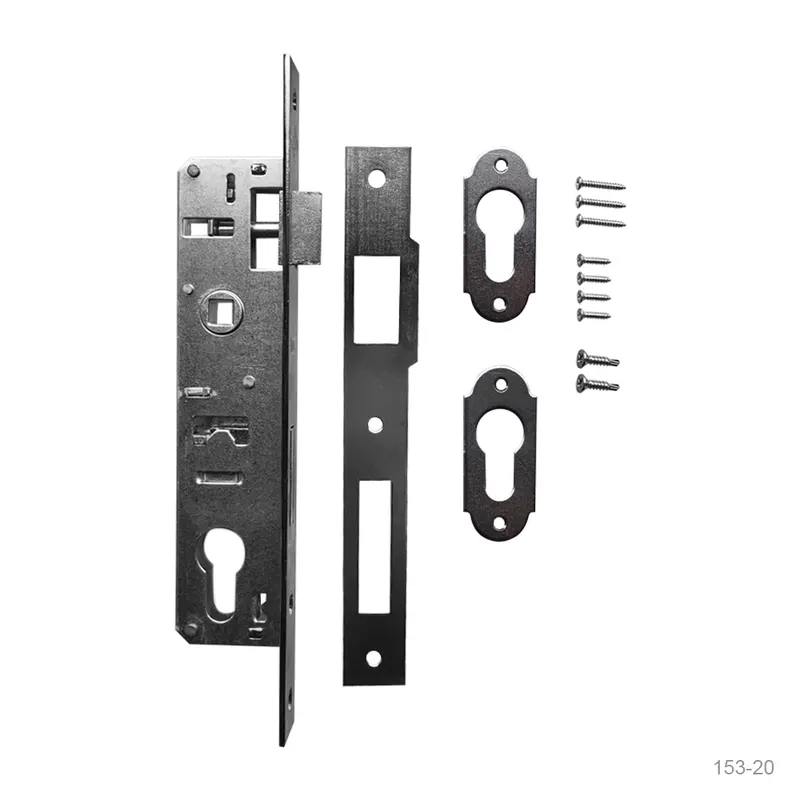 Broasca ingropata Kale, profil ingust, otel cromat, reversibila, placa frontala 23 mm, 153 x 85 mm