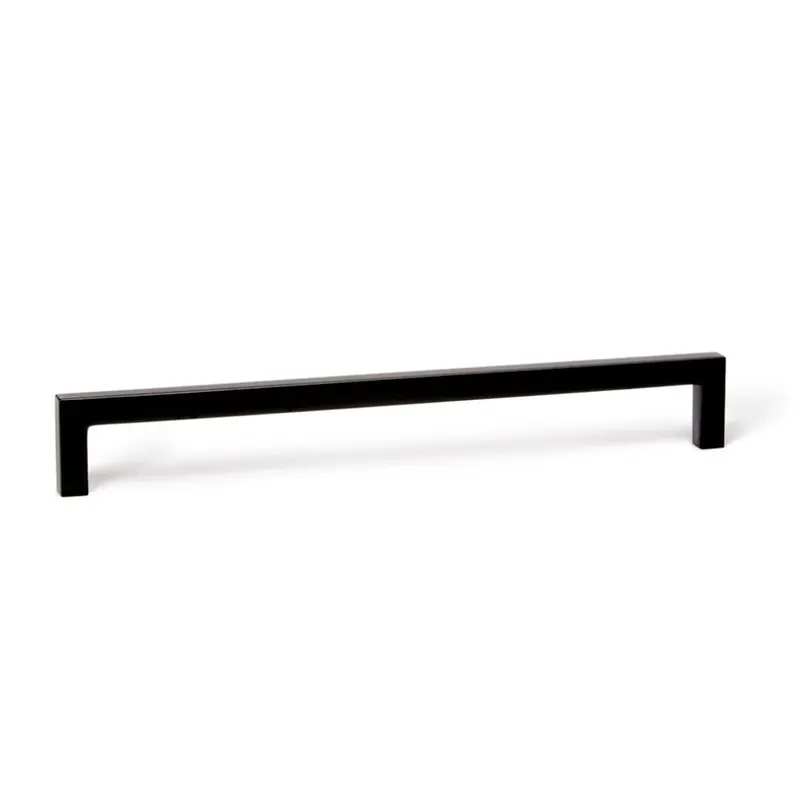 Maner U Vieffe, zamac, negru, 136 mm