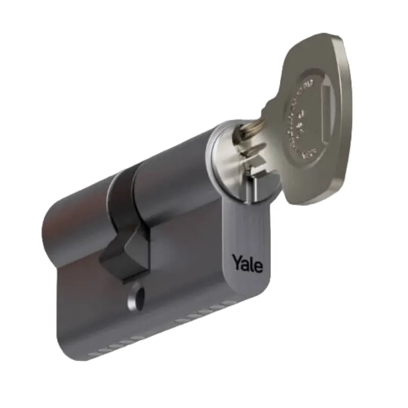 Cilindru YALE 600, nichel satinat S, 5 chei frezate, card de securitate, 30 x 40 mm