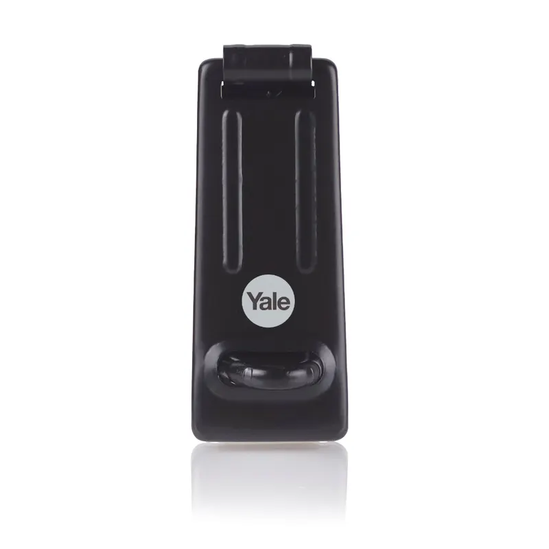 Zavor pentru lacat Yale, 90 mm, otel, negru