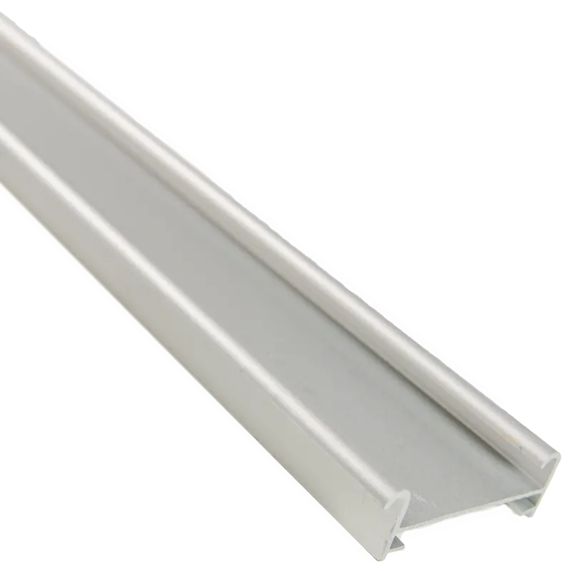 Profil rulare inferior, aluminiu, Omega/Multiomega/House/Sloping, 3 m