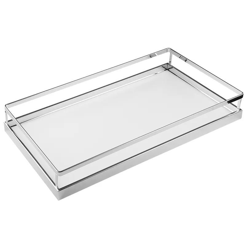 Set cosuri magic corner Kesseboehmer, sarma cromata, cromat, 470 x 390 x 85 mm/470 x 295 x 85 mm, 4 buc