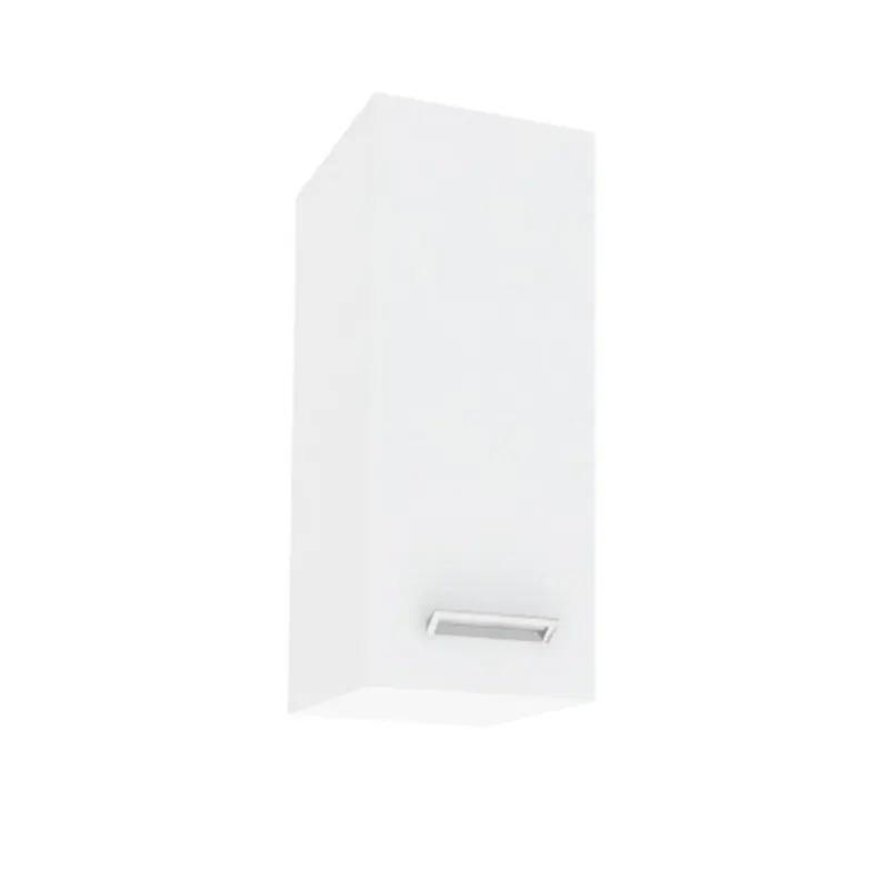 Dulap baie Savini Due Fly, suspendat, alb, 31.5 x 77 x 33.5 cm