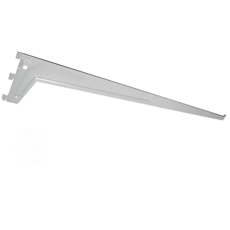 Suport Raft pentru sprijinirea rafturilor metalice, din lemn, sau sticla, metal, gri, 600 mm