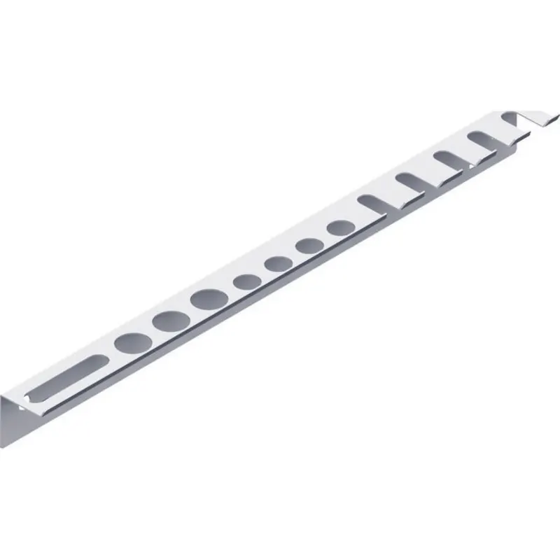 Suport grila pentru surubelnite L360, metal, alb, 360 mm
