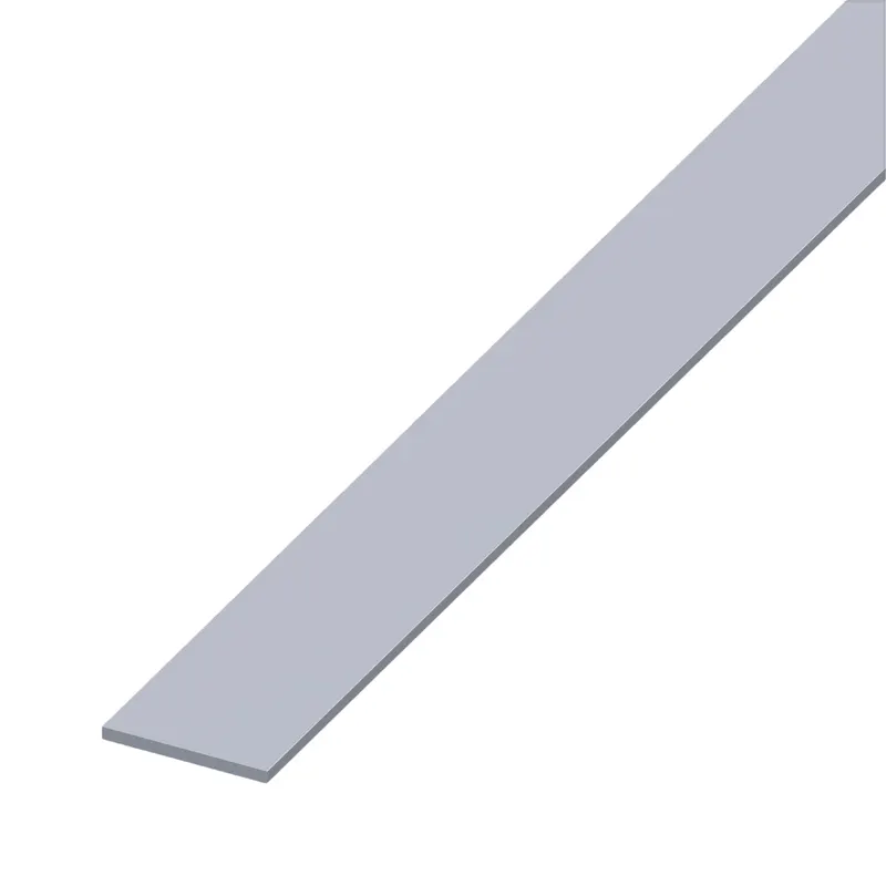 Bara plata aluminiu, 30 x 2 mm, L 1 m