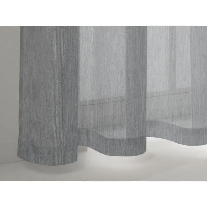 Perdea 71120, poliester, silver, 145 x 245 cm