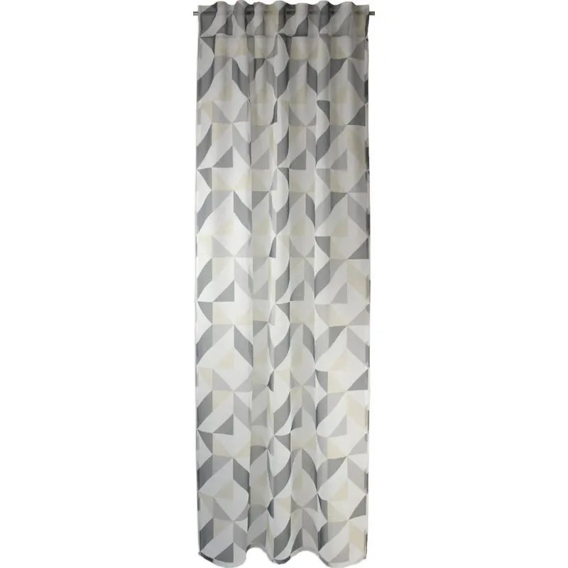 Perdea voal 234 90, gri, 140 x 245 cm