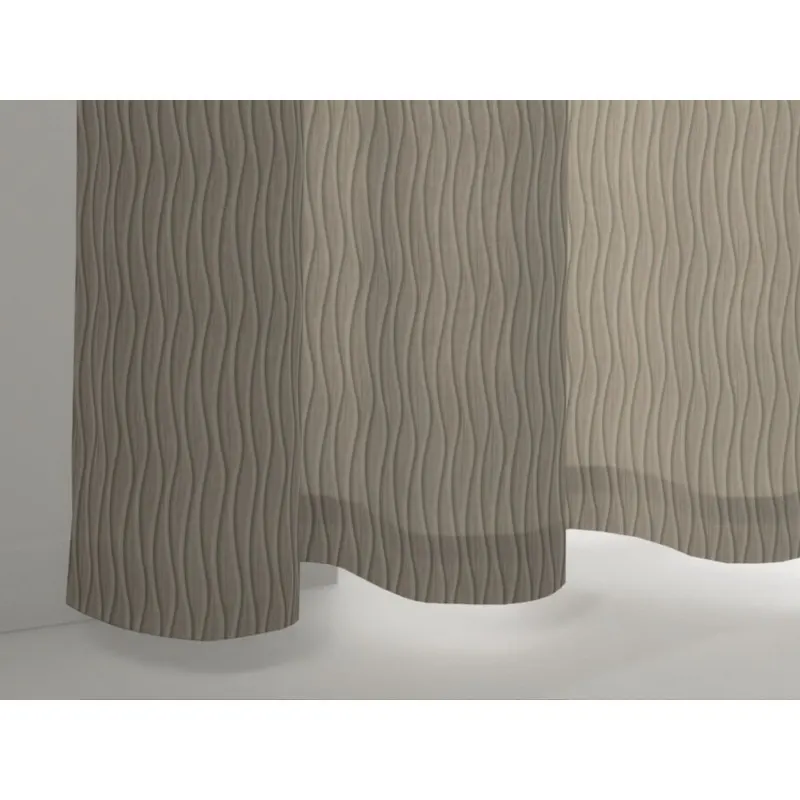 Draperie Navarra, poliester, gri, 145 x 245 cm