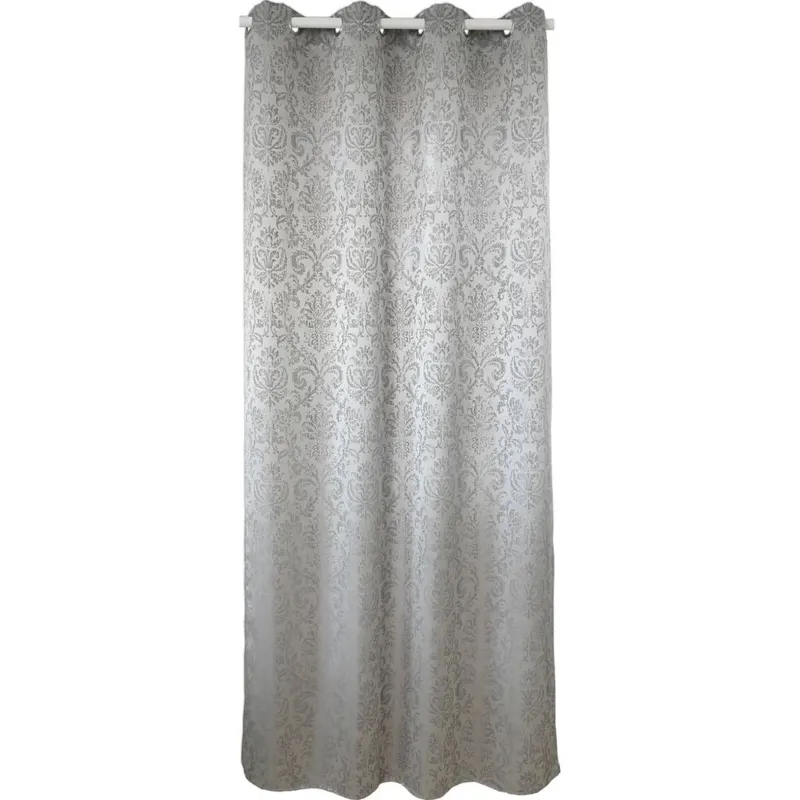 Draperie gri, 140 x 245 cm, 50% poliester 50% bumbac