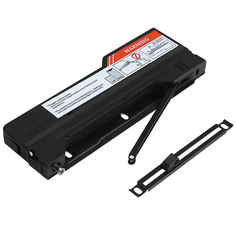 Sistem usa OT Push Open + Soft Close, otel/plastic, negru, 16 kg