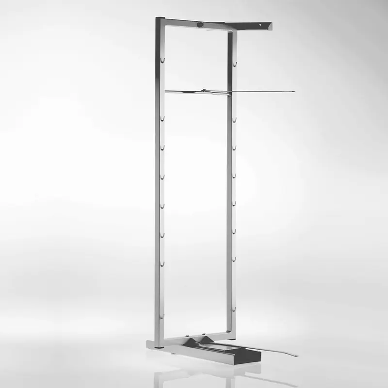 Coloana extractibila Kessebohmer TANDEM, metal, crom, 1700 x 600 mm