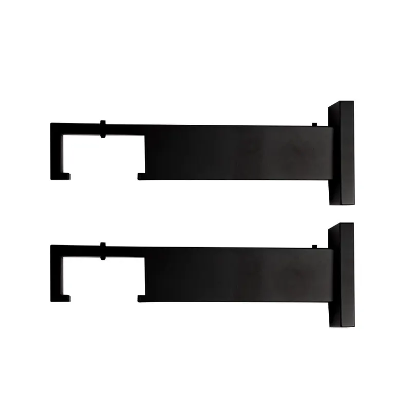 Consola sina AL -PL, cu fixare in perete, negru mat, 20,6 x 3,8 cm