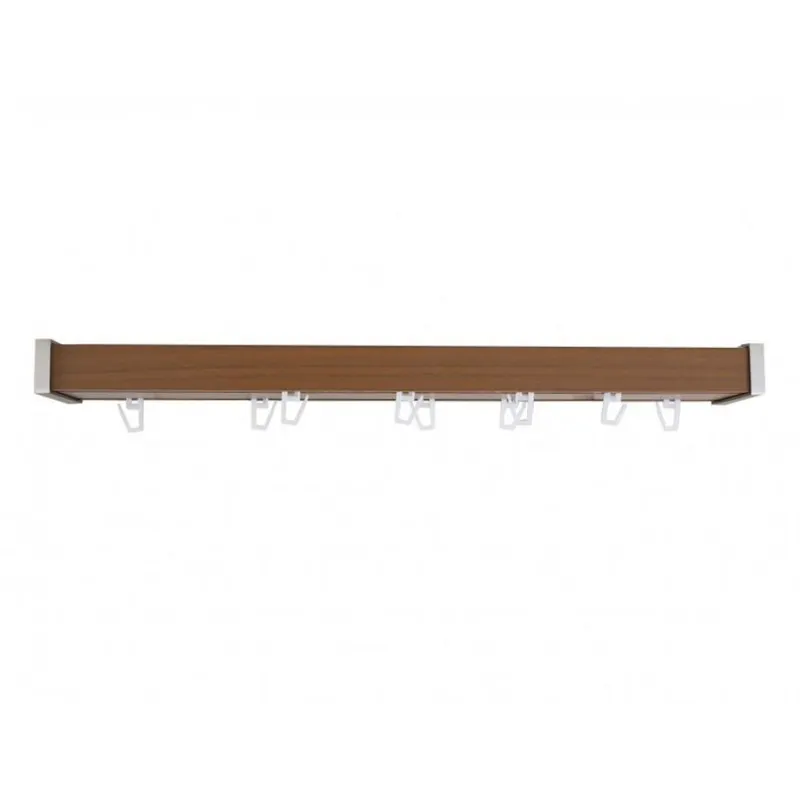 Sina aluminiu, cires, lungime 150 cm, accesorii incluse