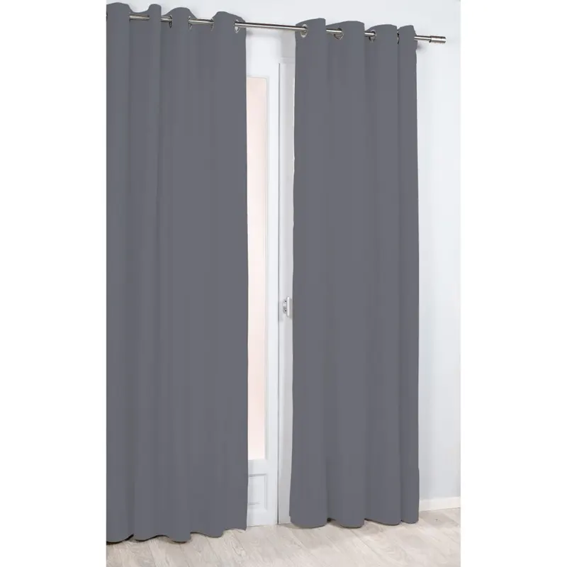 Draperie Nocturne, 100% poliester, gri 099, 135 x 260 cm