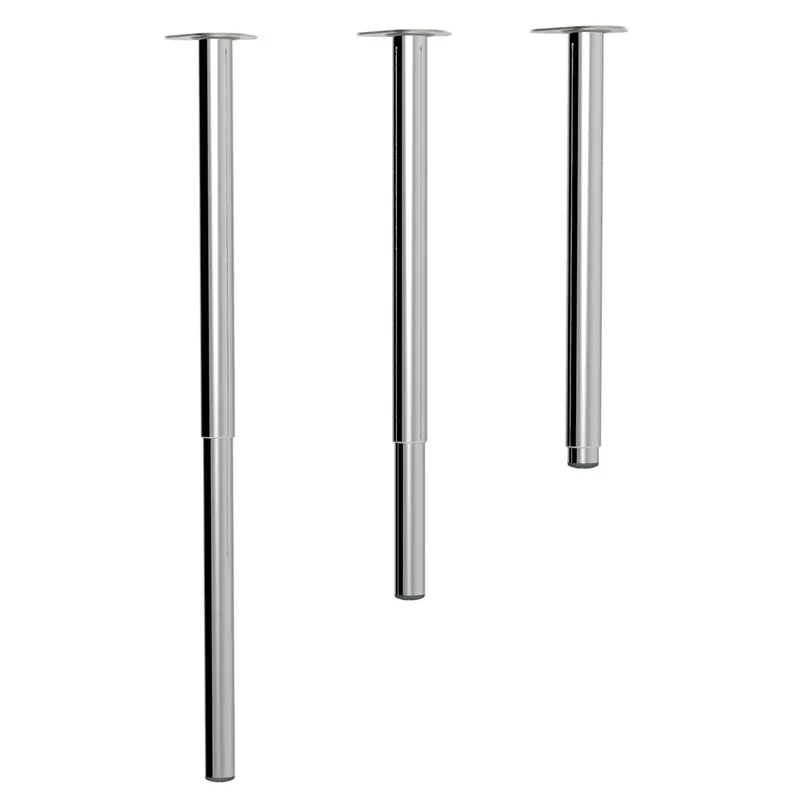 Set picioare telescopice de masa, D 48-42, 585-1000 mm, 4 buc