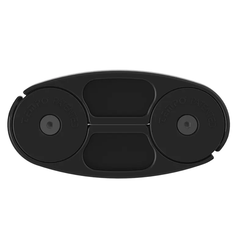 Set conectori mese, negru, 2 buc
