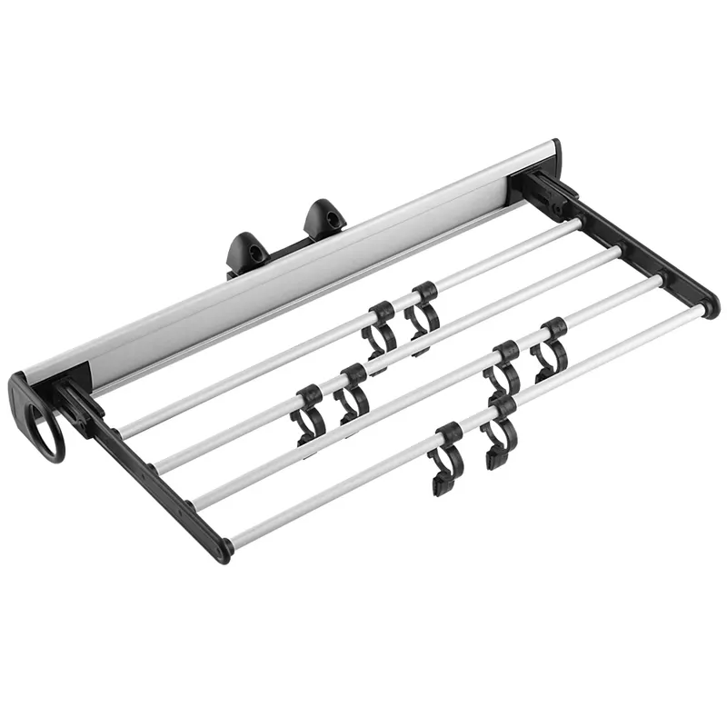 Suport pentru pantaloni cu glisiera cu bile, aluminiu/plastic, negru mat, 450 x 200 x 215 mm
