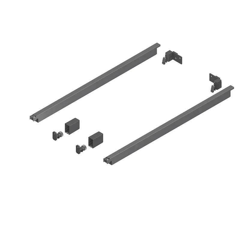 Lonjeroane rectangulare, Grass Nova Pro Scala, otel, stone, L 450 mm