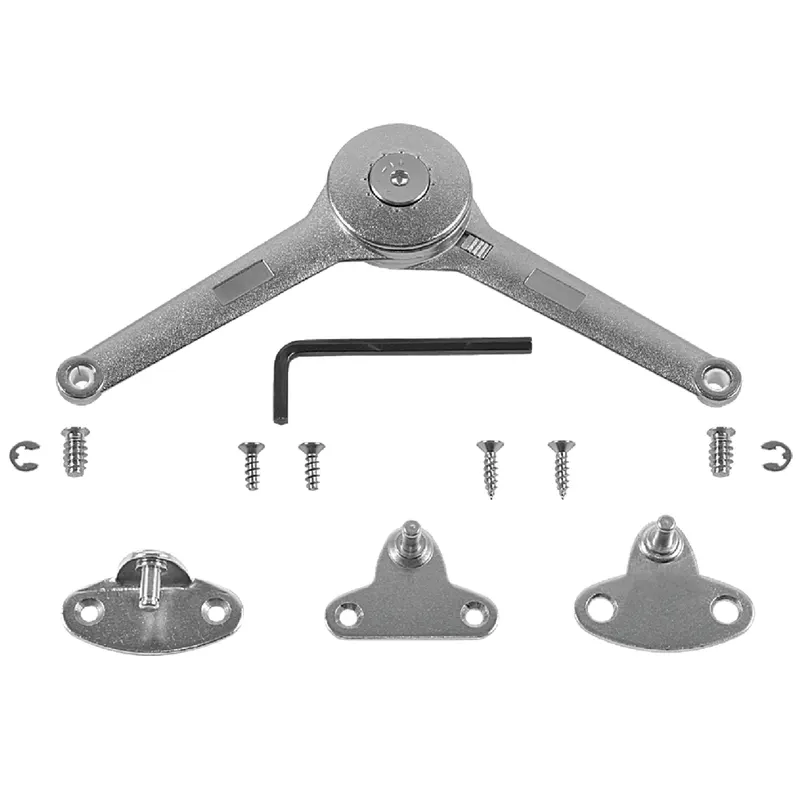 Brat articulat cu schimbare de sens Teko, zamac, crom, 46 mm