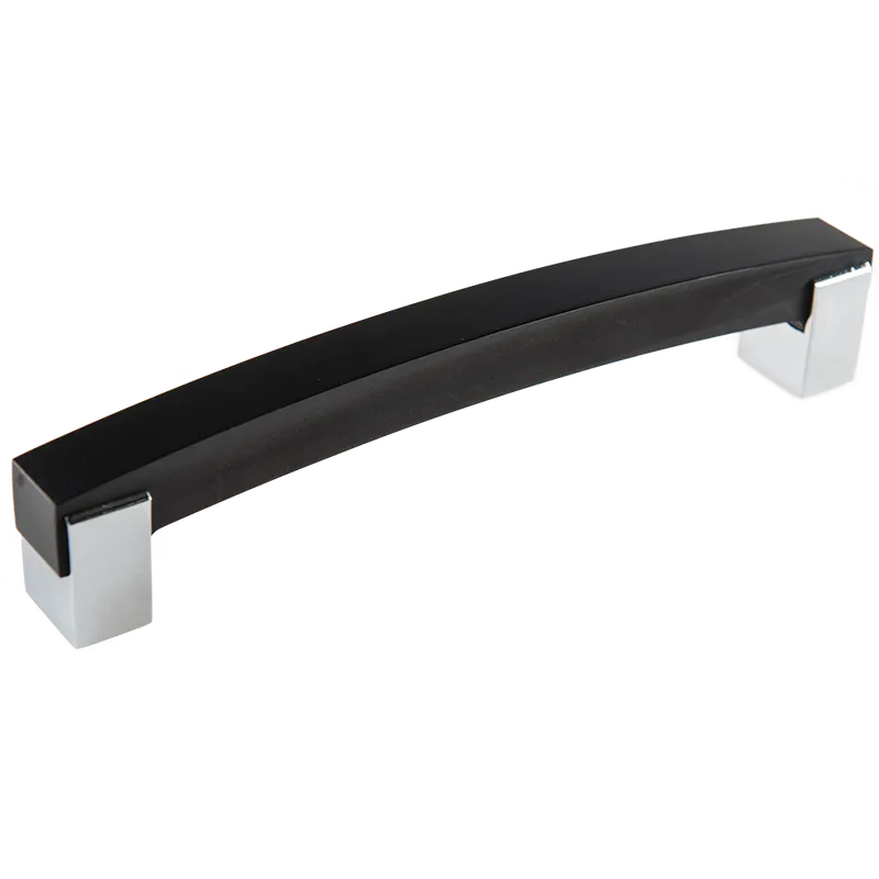Maner AA686 160 mm, negru/aluminiu mat