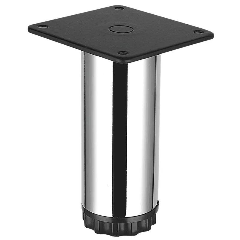 Picior rotund crom TL026 D38 x 80 mm