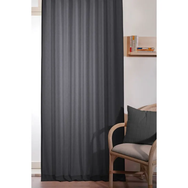 Draperie Bastia901, dim-out, gri grafit, 140 x 245 cm