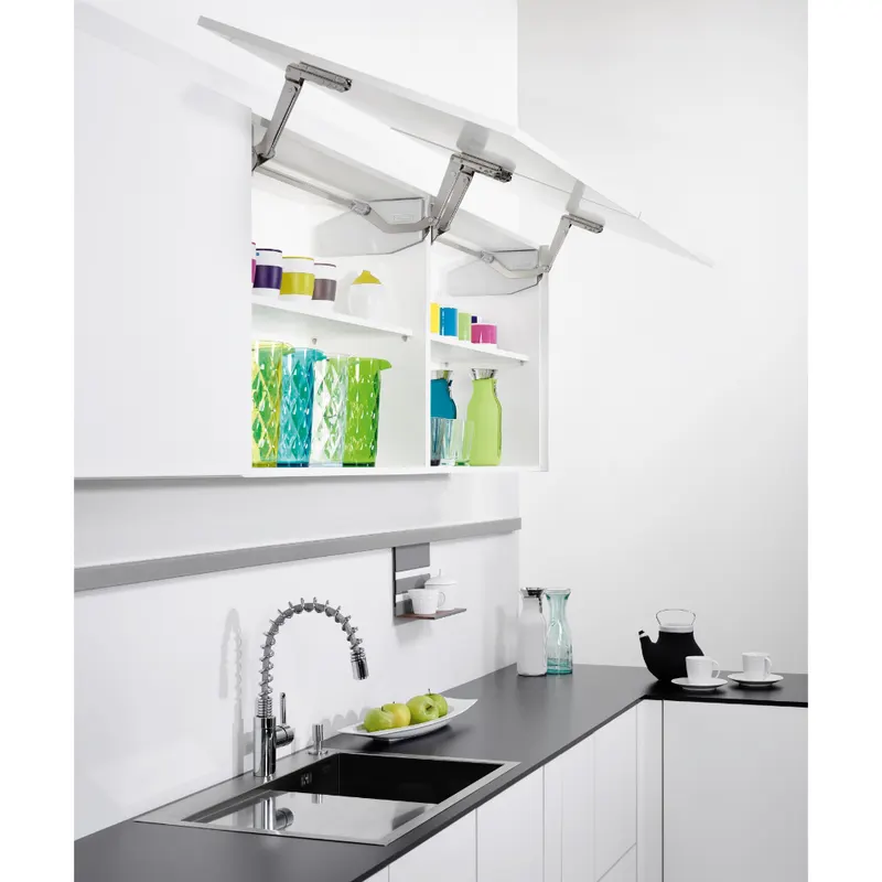 Feronerie de ridicare a frontului S6, inaltime corp 670 - 800 mm, greutate usa 5,4 - 11,3 kg