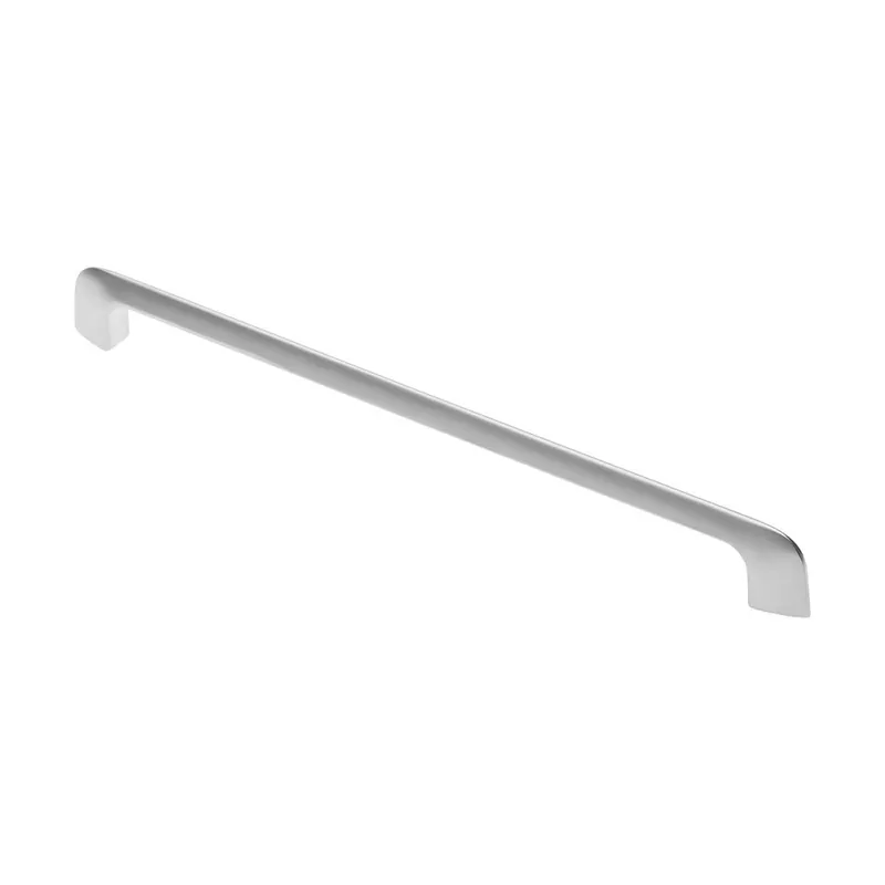 Maner Milano din zamac, finisaj aluminiu, L 274 mm, 156 mm