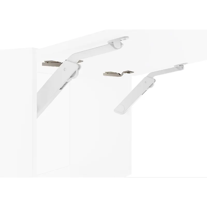 Brat pivotant Free Light, tip D, gri, plastic