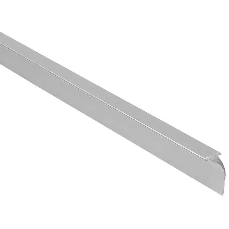 Imbinare de colt pentru blaturi de bucatarie, aluminiu mat, 40 mm